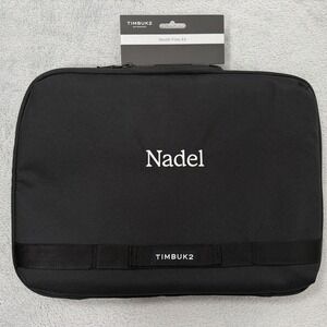 NEW Timbuk2 Stealth Folio Organizer Black 13" Laptop Tablet Bag Sleeve